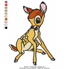 Bambi 11 Embroidery Designs